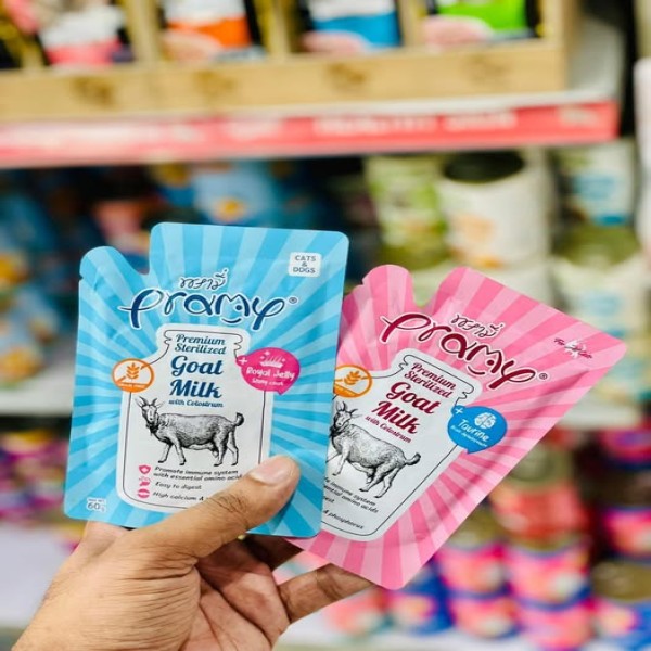 Pramy Goat Milk, Supplementary Goat Milk for Pets